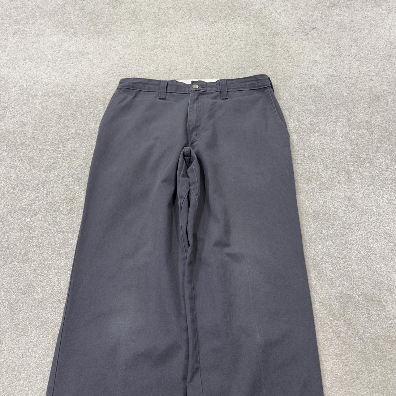 Dickies chino skate pants y2k grey Straight leg 2000s style twill chino trousers