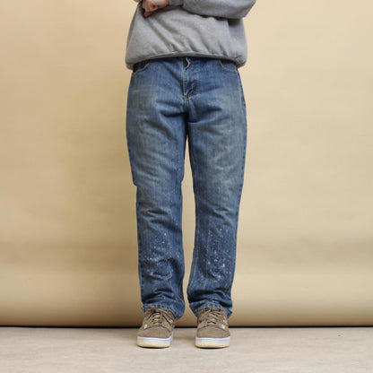 Blue Carhartt jeans W34L30 denim work 90s style skater jeans