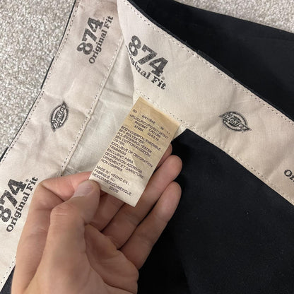 Dickies 874 work pants y2k black Original fit chino surf skate style trousers