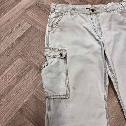 Baggy Carhartt cargo pants y2k relaxed fit Loose utility workwear skate cargo trousers