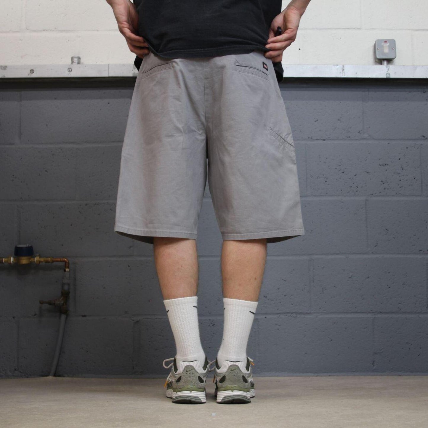 Dickies shorts carpenter grey Twill chino skater style shorts relaxed loose fit