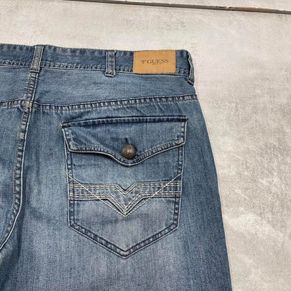 Mens GUESS denim shorts W40