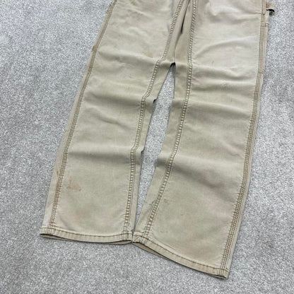 00s Carhartt carpenter jeans women's size 4 short y2k 90s style workwear cargos