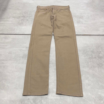 Khaki Levis 505 jeans W32L34