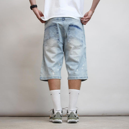 Blue Switch denim shorts W42