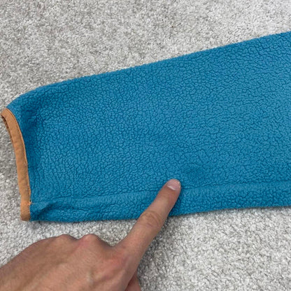 Blue vintage Columbia technical fleece Large y2k pull over style autumn outdoors hiking