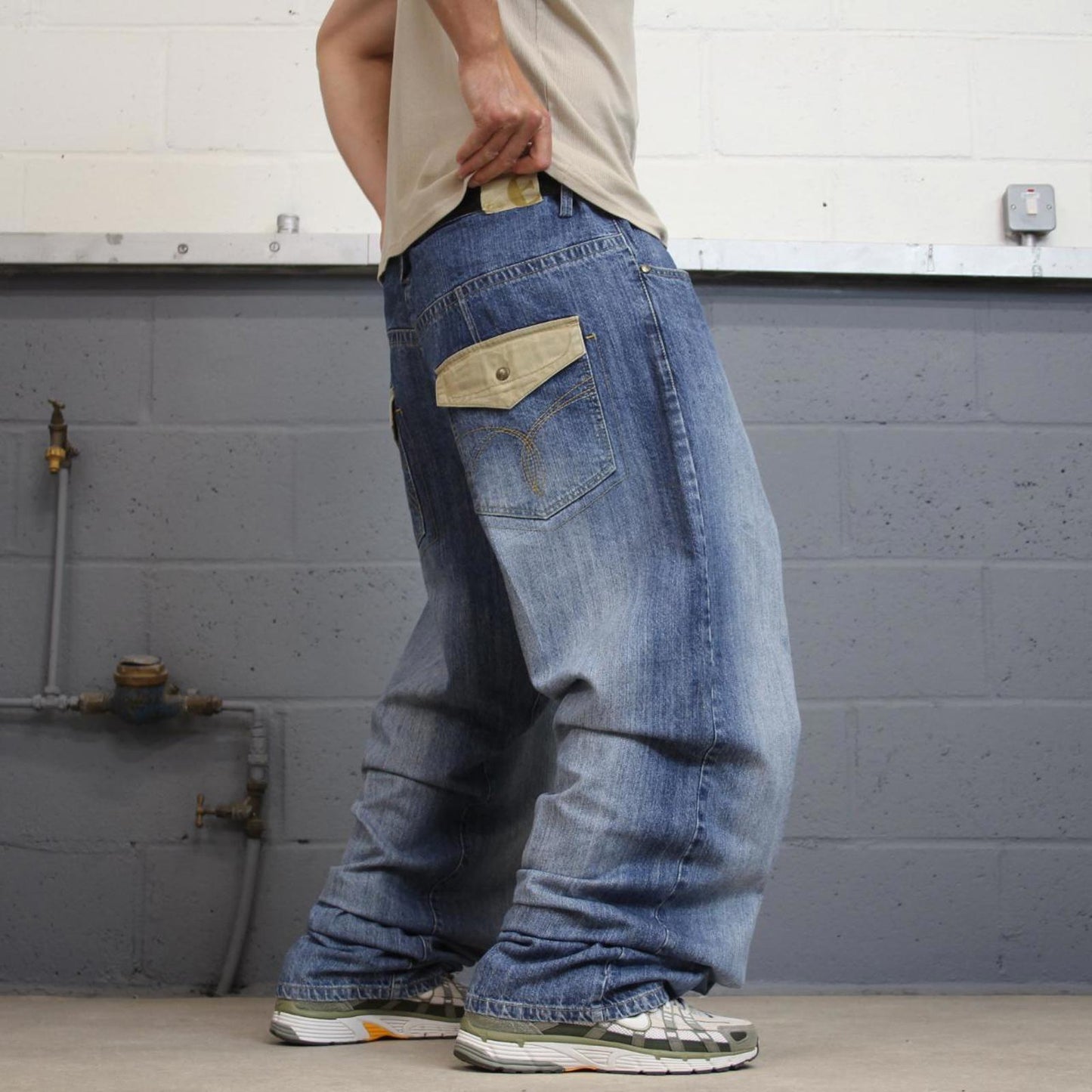 Extra baggy Exsto jeans W42L36