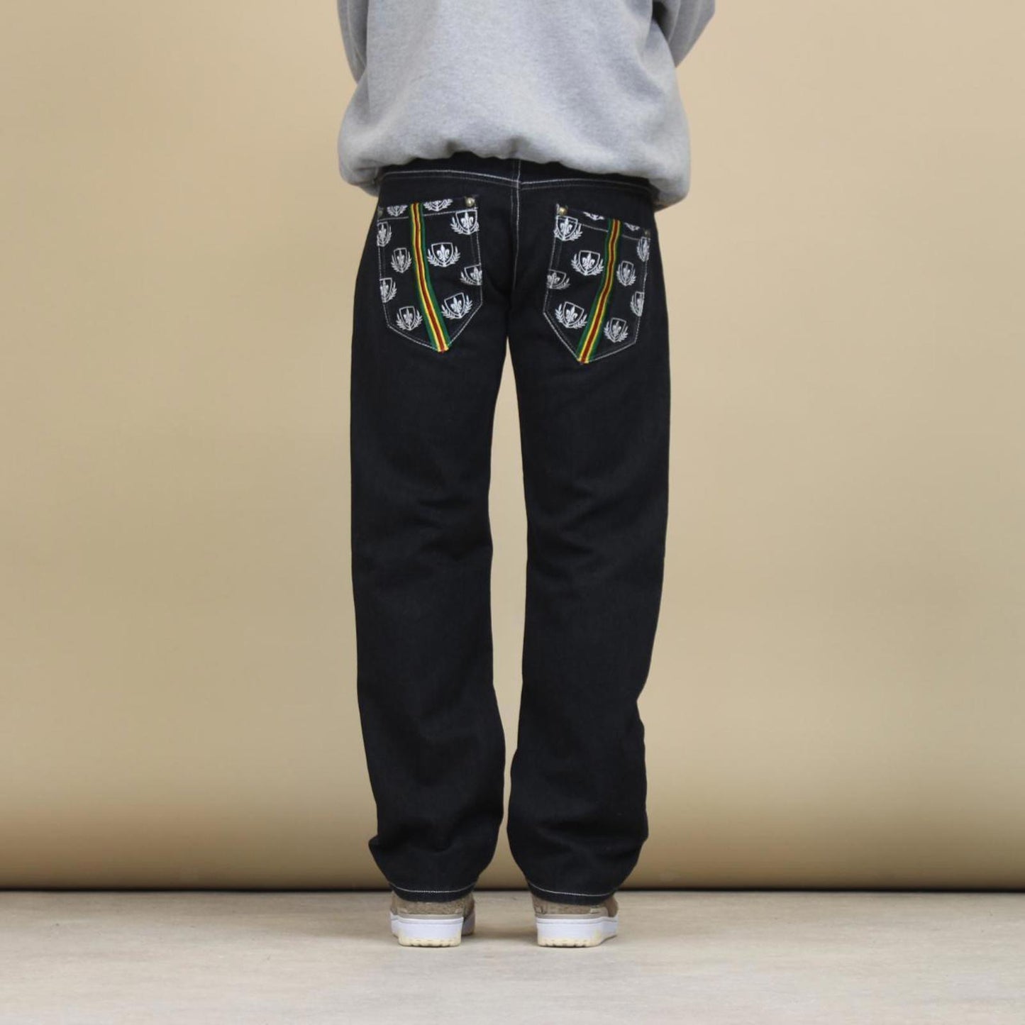 Dark navy Ruthless Art jeans W31L31