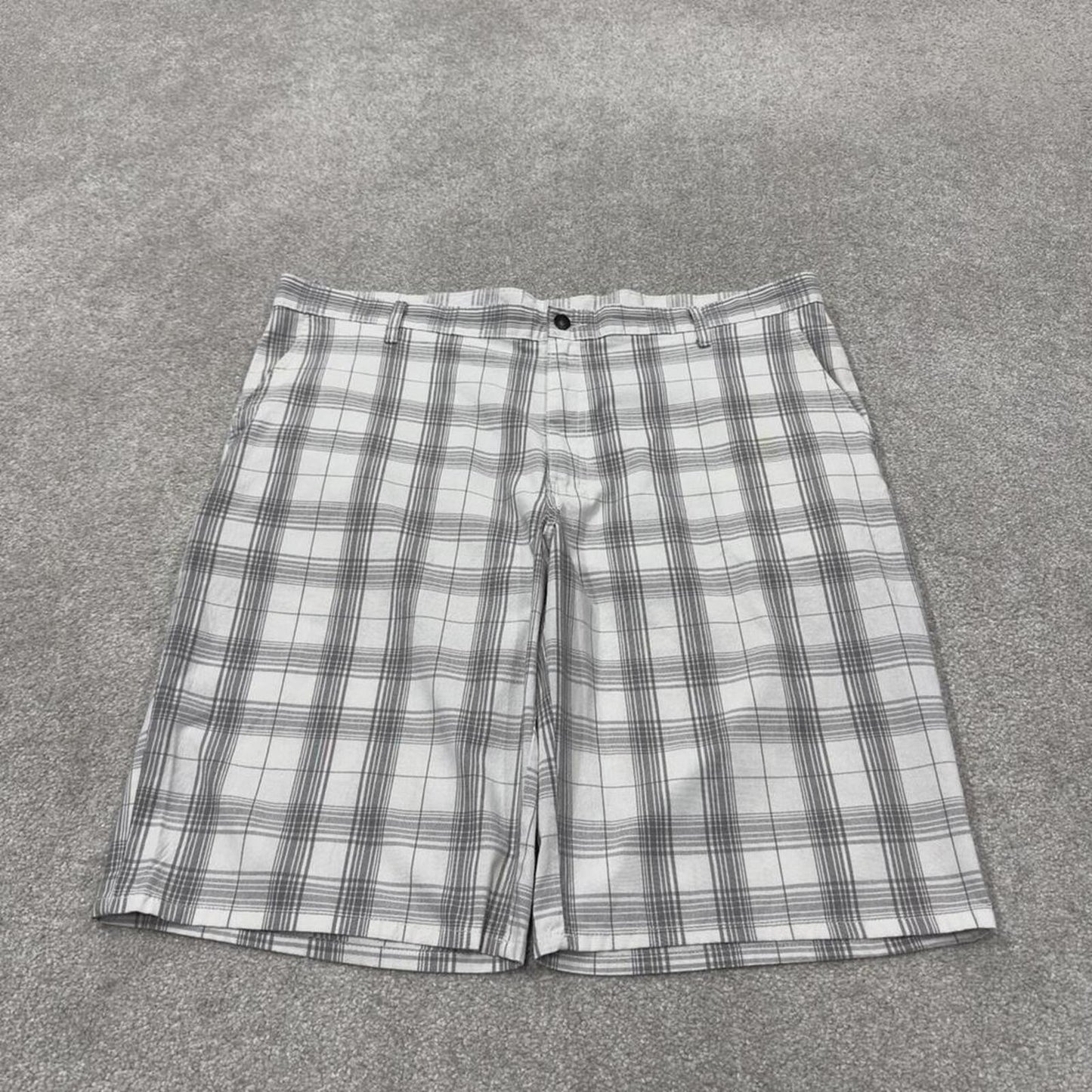 Dickies baggy checkered shorts carpenter white Chino check surf shorts long wide leg festival