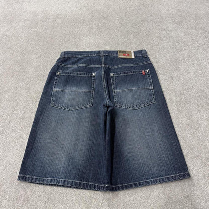 Southpole baggy denim shorts y2k blue Skater / surf style baggy shorts