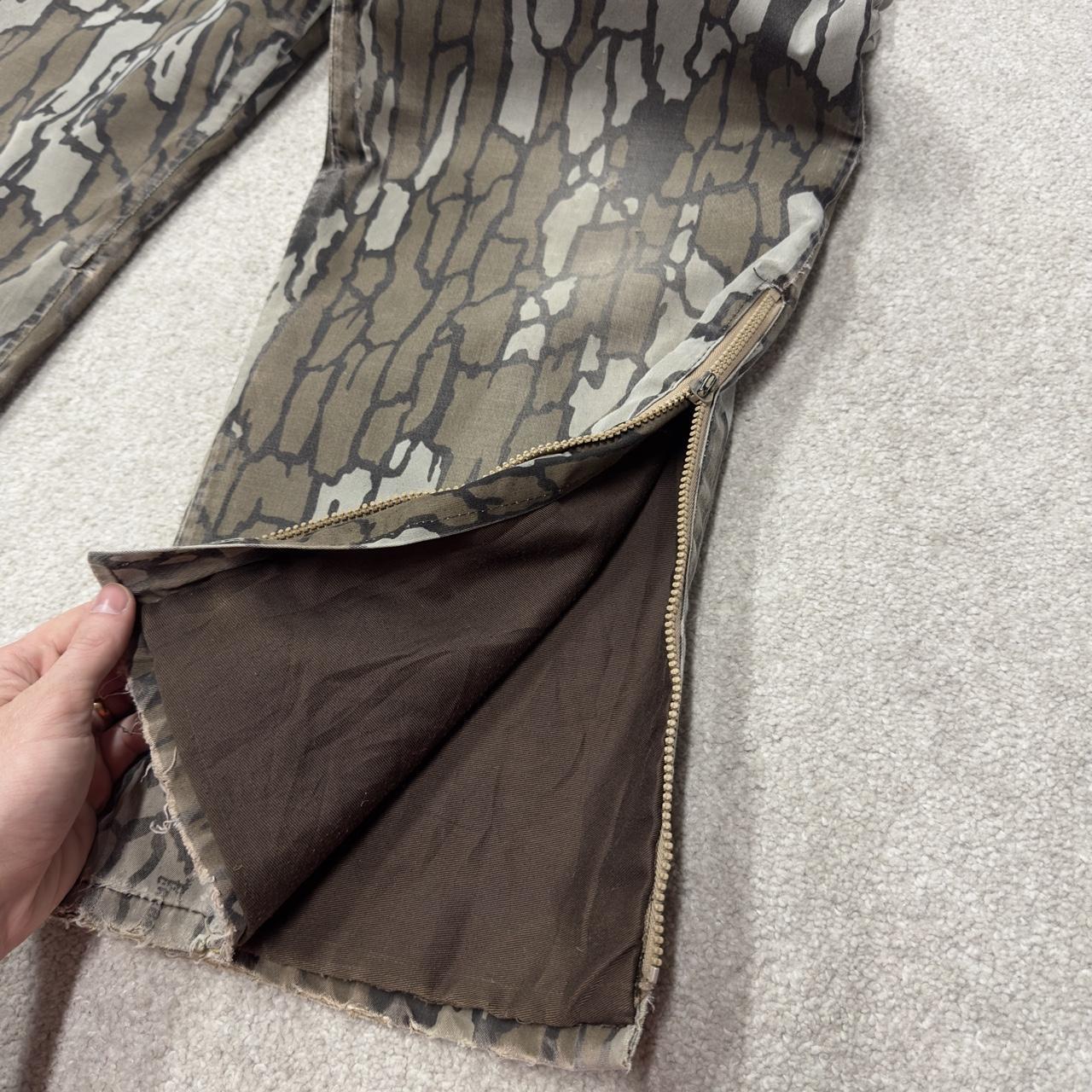 Vintage camo goretex Realtree pants khaki L camouflage insulated hunting utility trousers