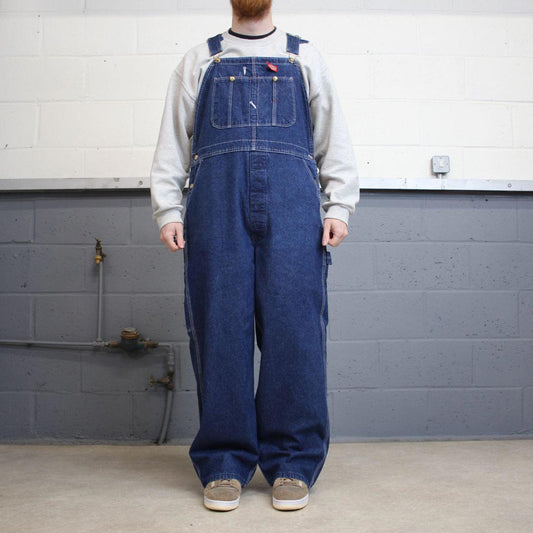 Dickies dungarees W38L30 USA blue mens denim overalls