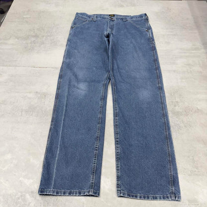 Baggy Lee carpenter jeans W40L36 blue cargo skate style jeans