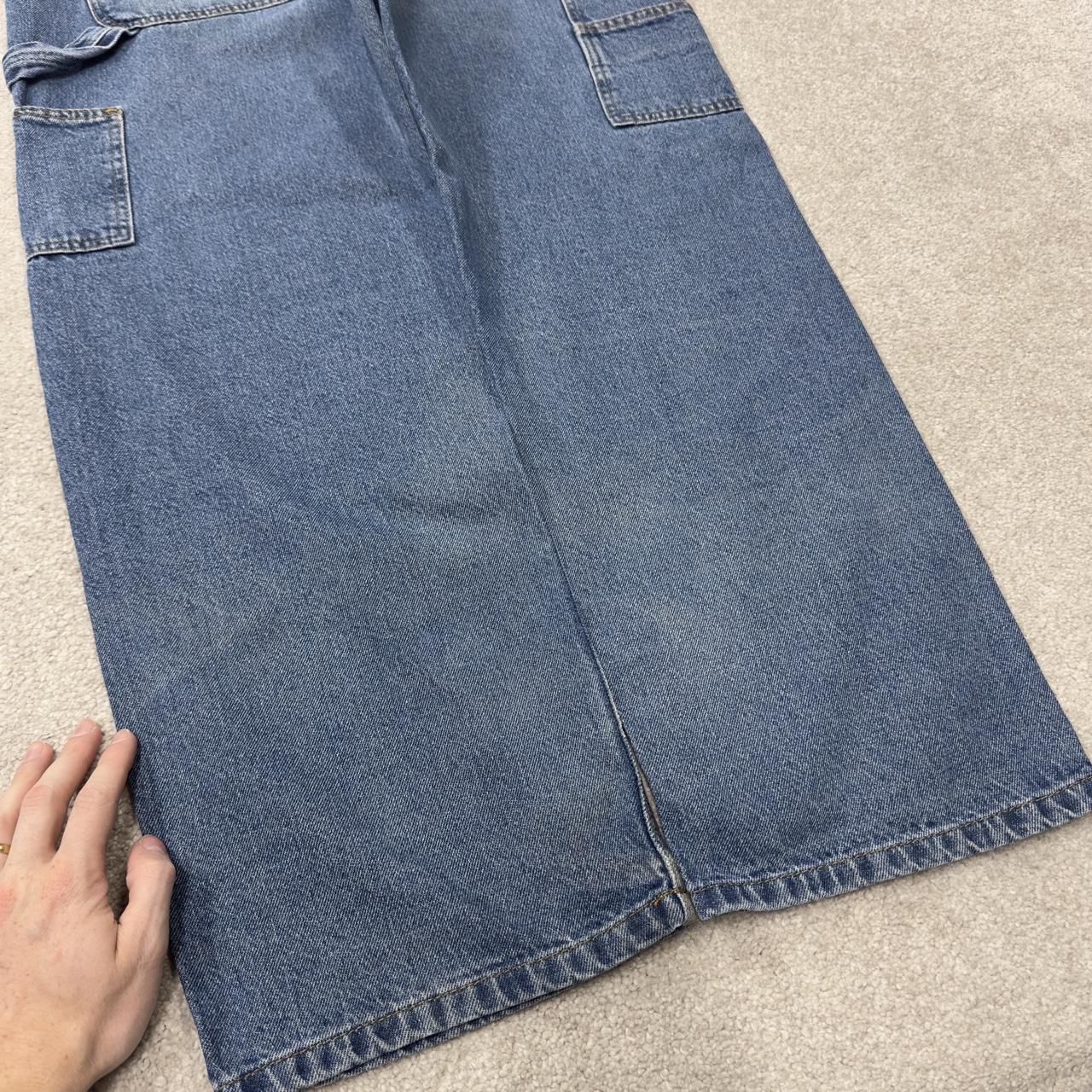 Denim carpenter jeans y2k W40L32 blue Loose straight leg skater style work cargos