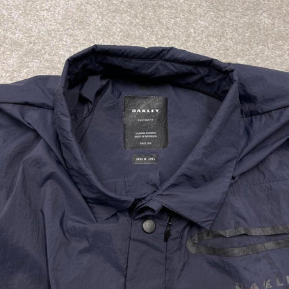 Y2K Oakley lightweight technical shirt navy