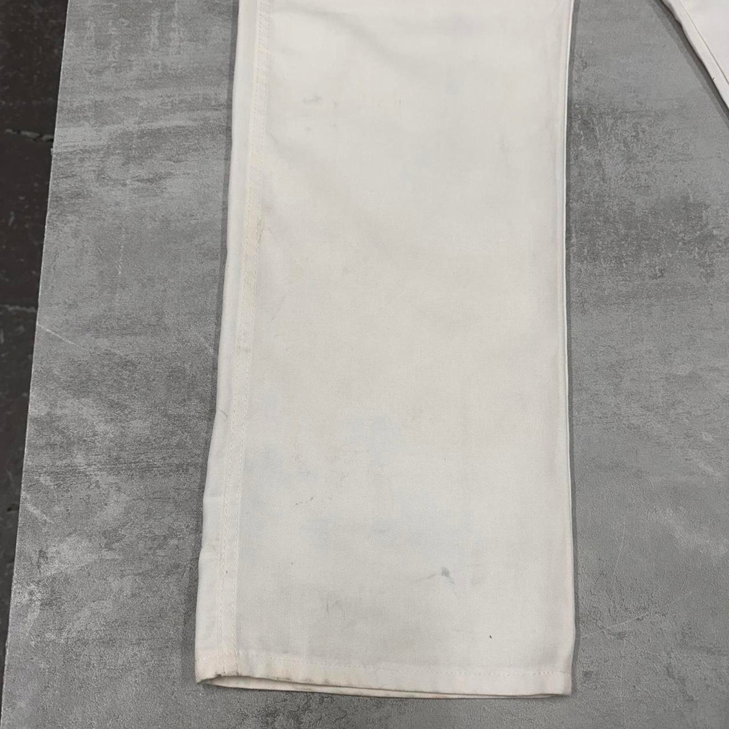 White Dickies carpenter pants W38L34 loose painter cargo work trousers