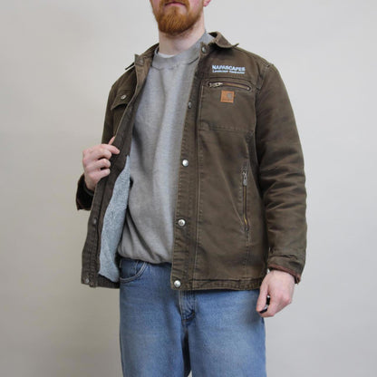 Brown Carhartt jacket XL (18-20)