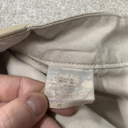 Dickies long baggy shorts W42 khaki carpenter Long chino skater style utility workwear
