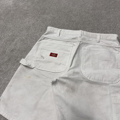 Dickies carpenter shorts y2k painter white Canvas skate surfer cargo shorts summer