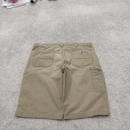 Carhartt carpenter shorts khaki Relaxed fit skater style summer work shorts