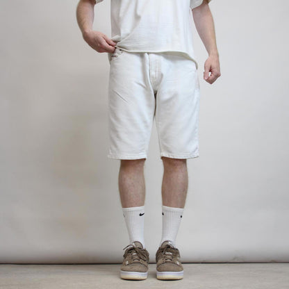 White mens Redox jorts W38