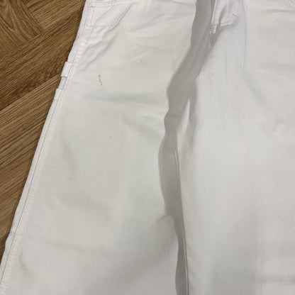 Wrangler carpenter jeans white y2k Loose straight utility workwear skate trousers