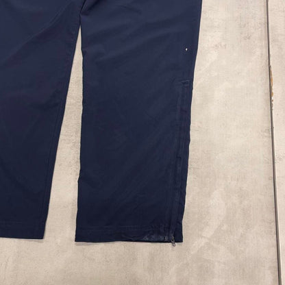 Adidas tracksuit bottoms XL navy loose y2k joggers print logo