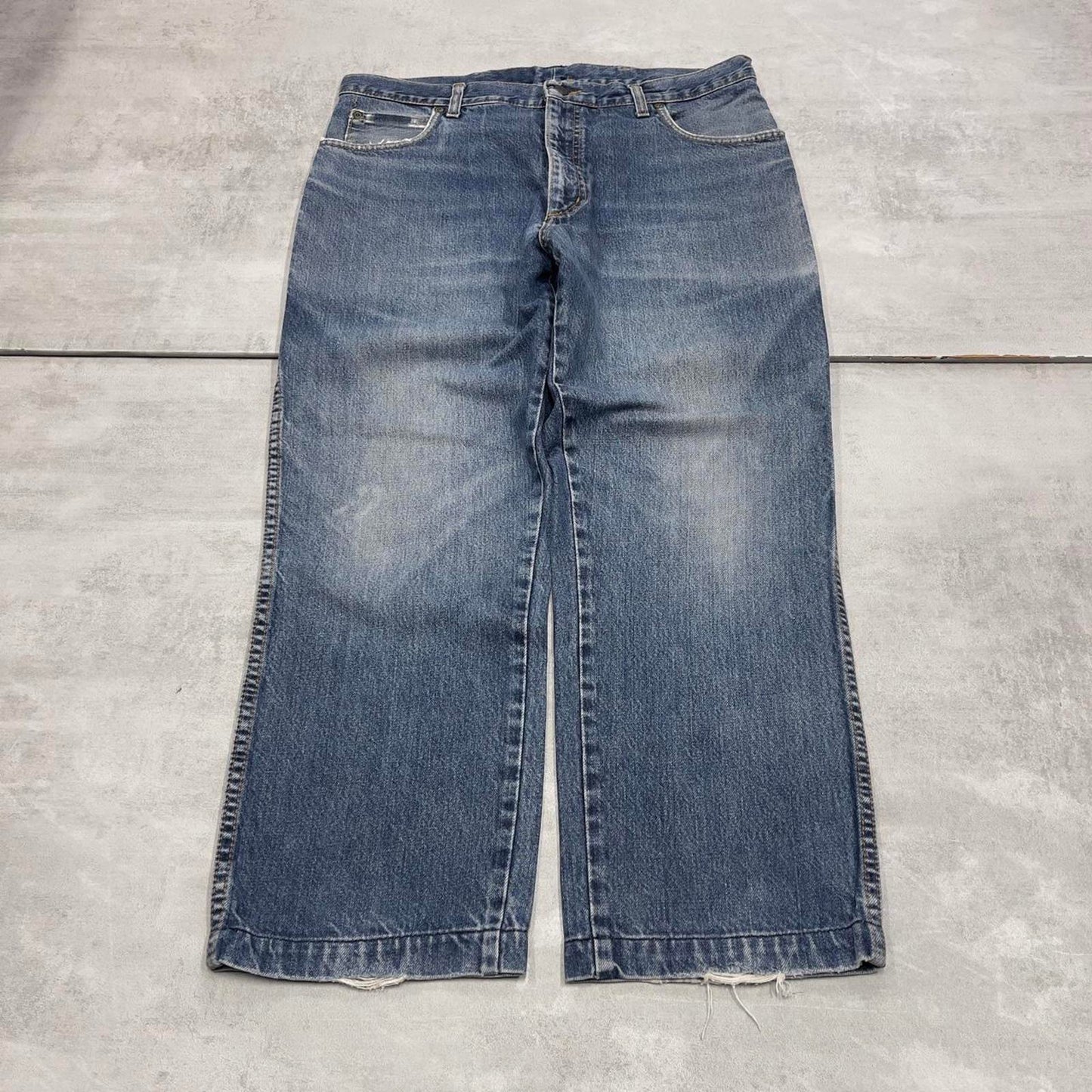 Vintage Wrangler jeans W36L27 blue mens 5 pocket work y2k jeans