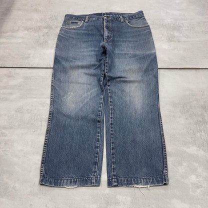 Vintage Wrangler jeans W36L27 blue mens 5 pocket work y2k jeans