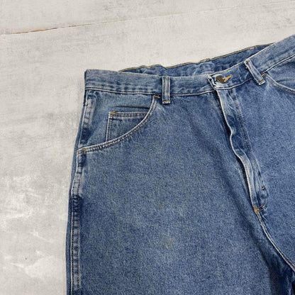 Mens Baggy Wrangler Jorts W34