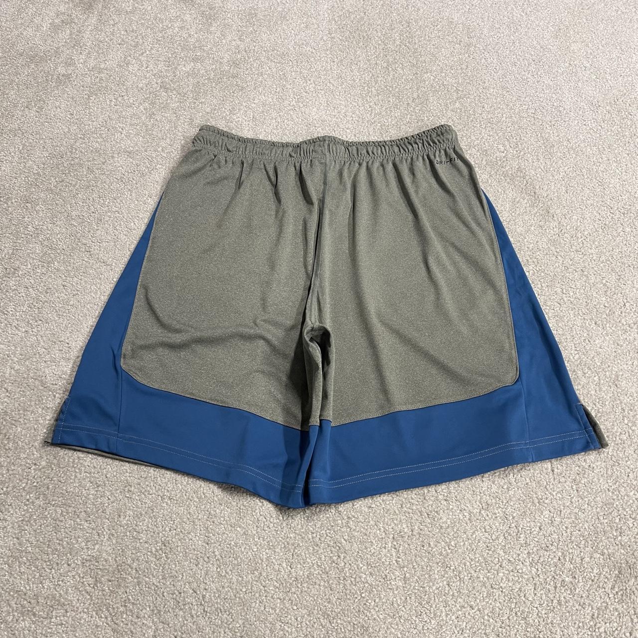 Nike baggy sports shorts y2k loose grey Dri-Fit comfy floaty summer gym shorts