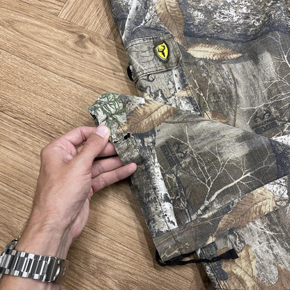 Y2K Realtree camo cargo pants Scent Blocker loose fit camouflage utility combat hunting trousers