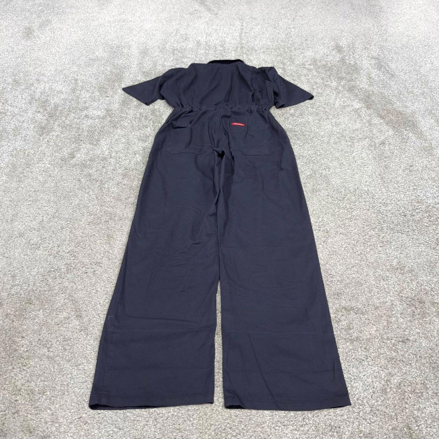 Y2k Dickies boilersuit workwear coveralls navy Short sleeve work jumpsuit overalls