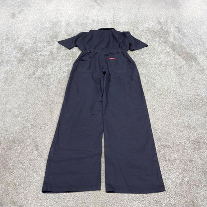 Y2k Dickies boilersuit workwear coveralls navy Short sleeve work jumpsuit overalls