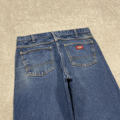 Dickies work jeans loose denim blue Regular fit skate style work pants