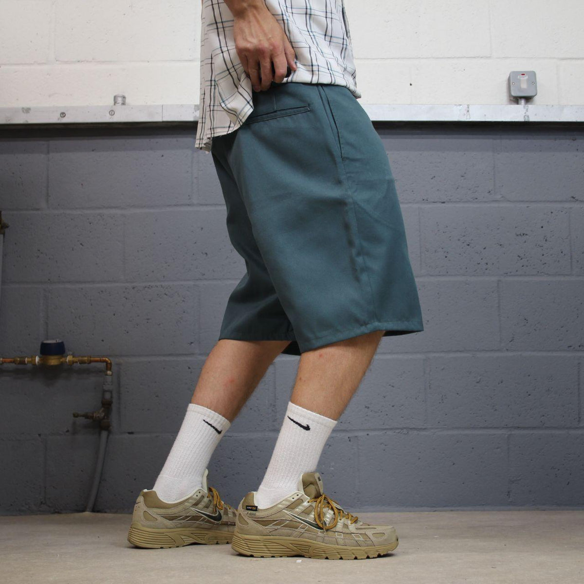 Dickies 874 chino shorts surf teal Chino style skater shorts loose summer