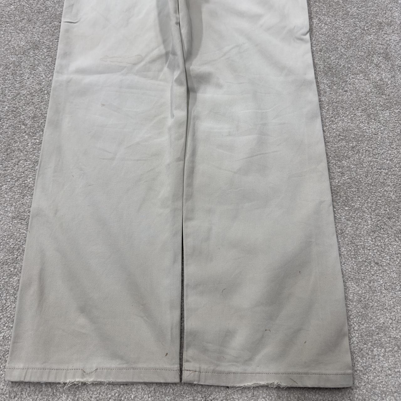 Wrangler straight leg stretch jeans y2k beige