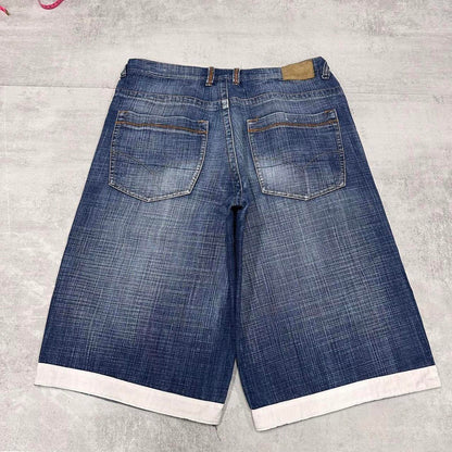 Mens Baggy Source Jeans shorts W36
