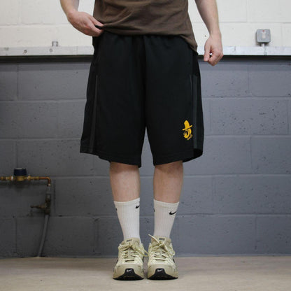 Baggy Nike sports shorts y2k long leg black Casual style comfy loose floaty summer gym shorts