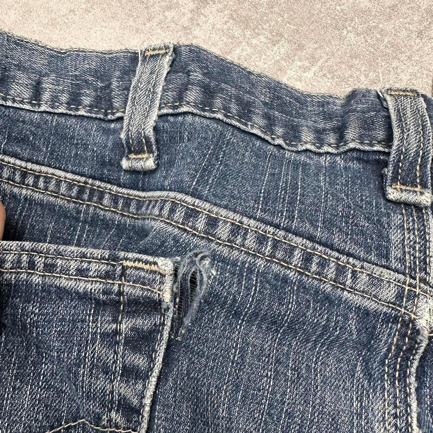 Blue Carhartt Jeans W38L30 denim 90s style skater work jeans