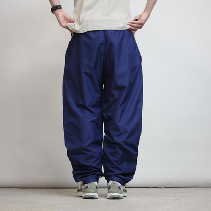 Baggy Navy Adidas Trackies L loose y2k shell sportswear track pants