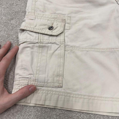 Levi’s cargo chino shorts white Y2K cargo shorts summer festival