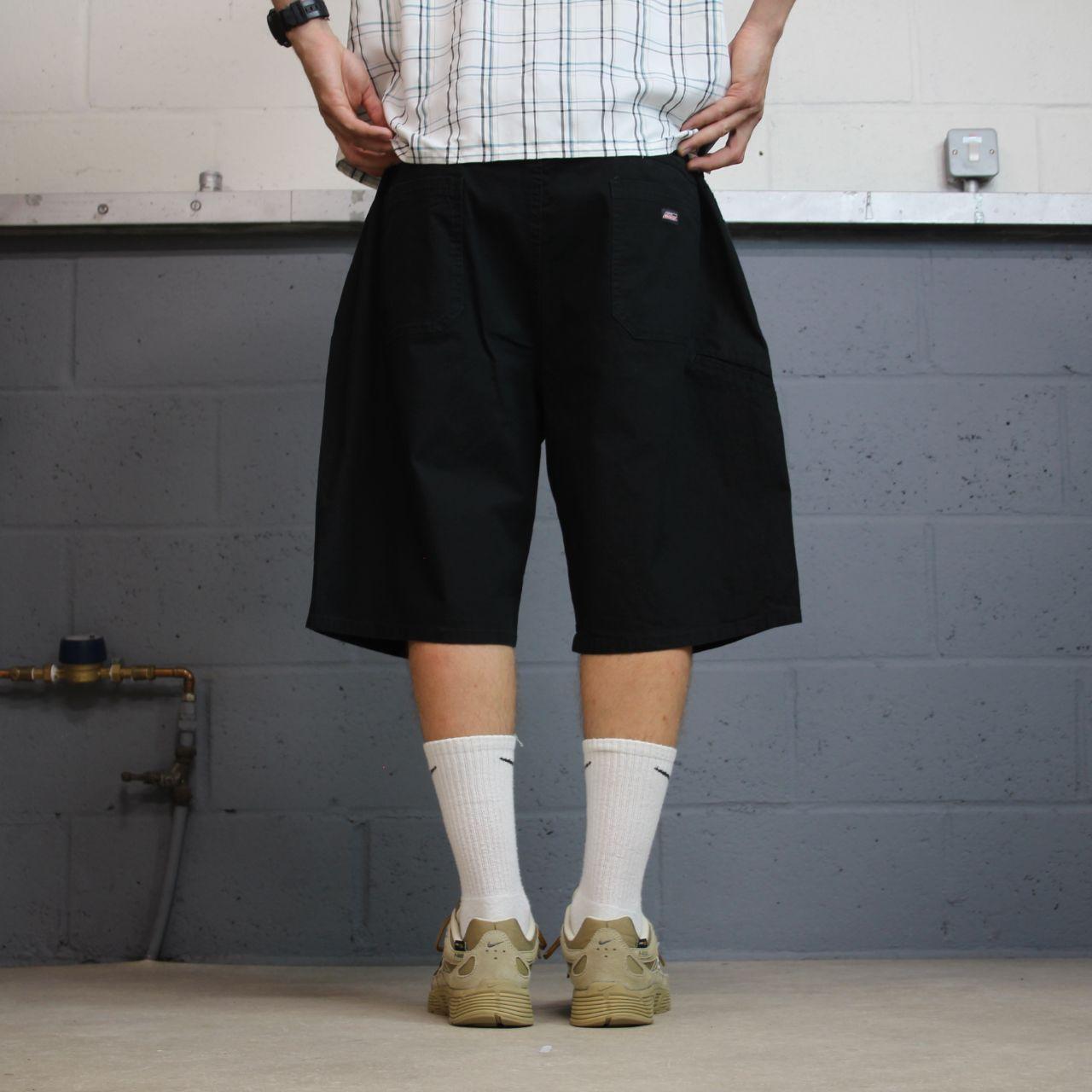 Dickies carpenter shorts Y2K black Lightweight skater style work shorts loose cargo