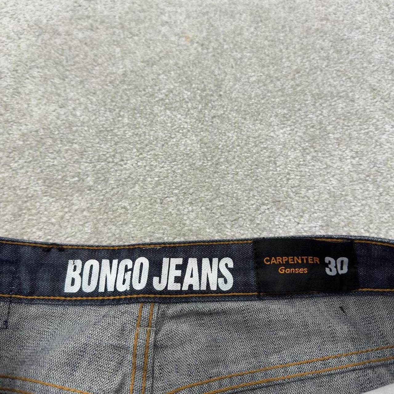 Y2K baggy denim shorts carpenter blue Bongo loose skater style surf jorts