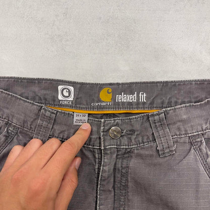 Grey Carhartt cargo pants W31L32 Loose relaxed fit skater cargos
