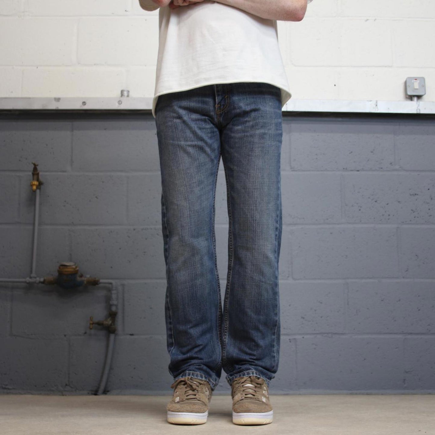 Blue Levis 505 jeans W30L32 90s style denim jeans red tab logo