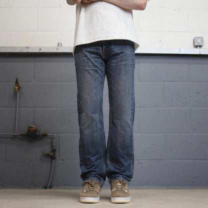 Blue Levis 505 jeans W30L32 90s style denim jeans red tab logo