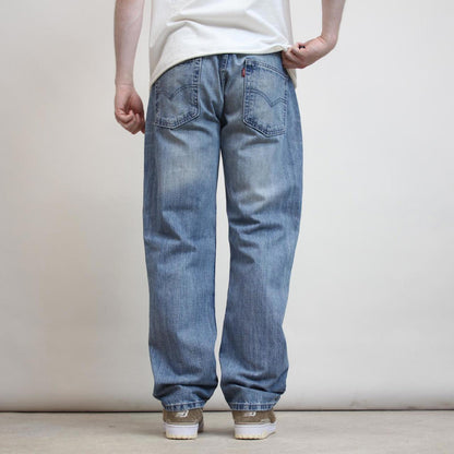 Levis jeans W36 L30 blue 514 denim jeans red tab logo