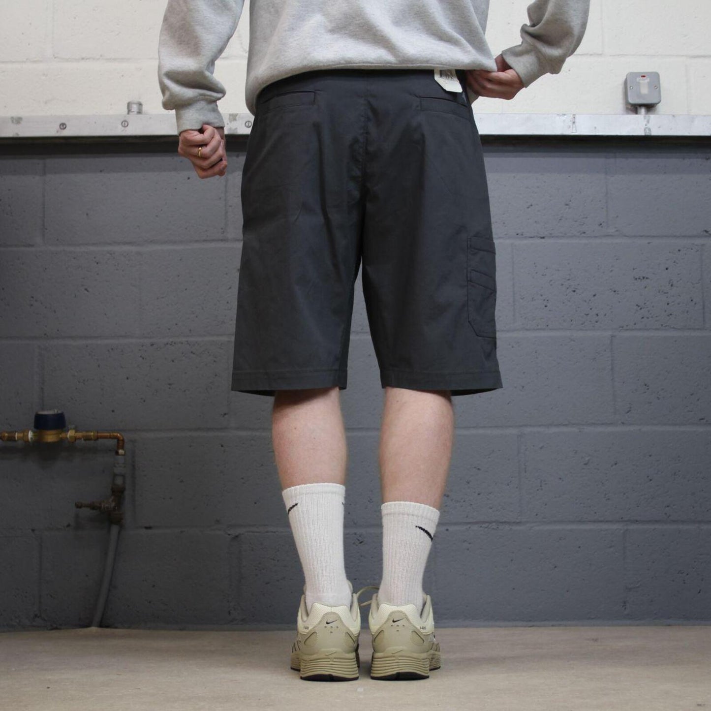 Dickies carpenter shorts grey Regular fit chino skater style summer shorts