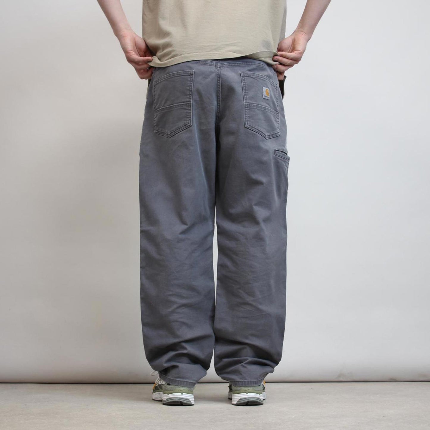 Carhartt carpenter pants W38 L32 grey loose relaxed fit skater style trousers